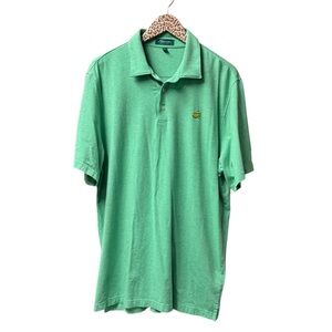 Masters Classics Golf Pima Cotton Short Sleeve Collared Polo Shirt Green XL